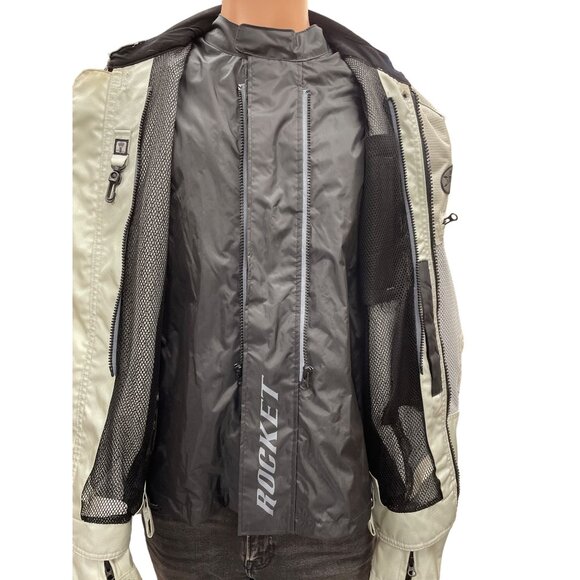 Joe Rocket Motorcycle Jacket Windbreaker Jacket 2XL SKU 1619 - Picture 3 of 10